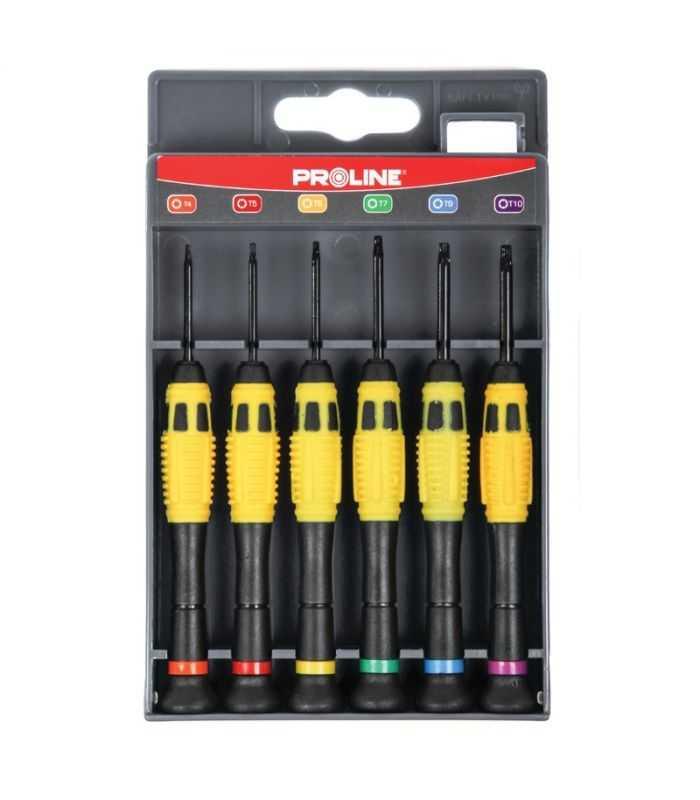 Set surubelnite precizie plate 1.4 2.0 2.4 mm Phillips PH00 PH0 PH1 din otel special calit aliaj nichel-crom-molibden cu maner P