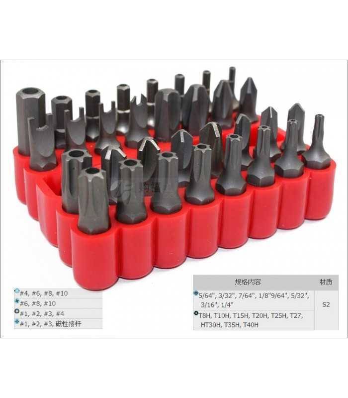 Set varfuri surubelnita 34 piese ProsKit 8PK-SD009