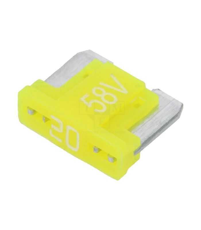 Siguranta 20a 58vdc Auto 11mm Aliaj De Staniu Eska 341731 58v