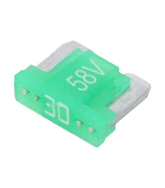 Siguranta 30A 58VDC auto 11mm aliaj de staniu ESKA 341733-58V