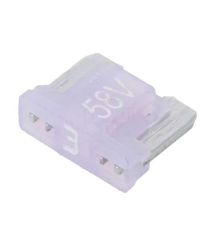 Siguranta 3A 58VDC auto 11mm aliaj de staniu ESKA 341722-58V