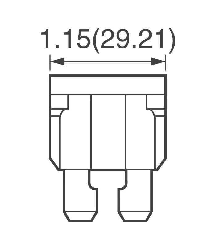 Siguranta Maxi 60a 32vdc Auto 29mm Maxi Littelfuse 0299060txn