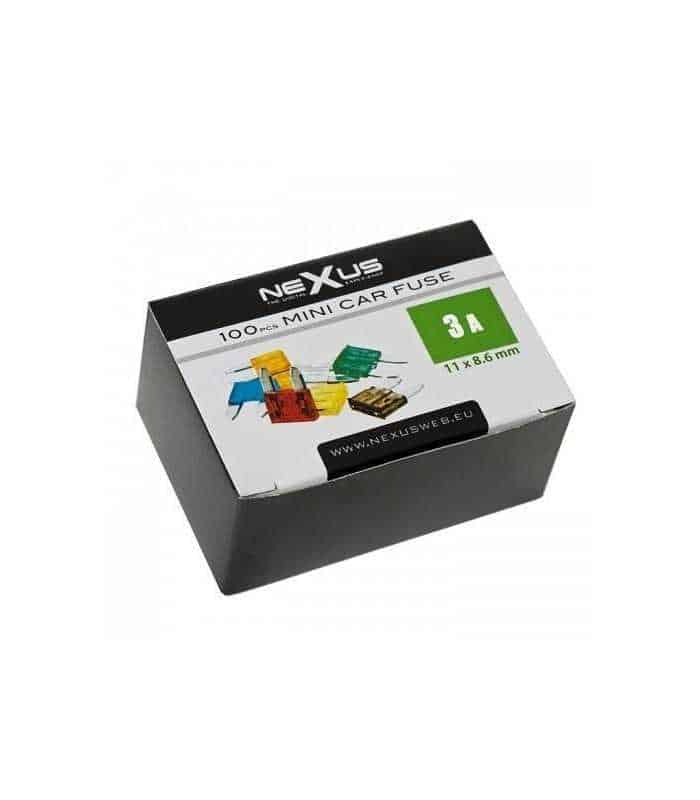 siguranta mini cutit 11x86mm 3a 1