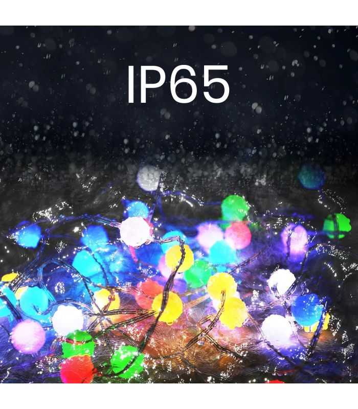 Sir De Lumina Inteligenta Wi Fi Usb 66 Led Micro Rgbic 16 Milioane De Culori 10m Ip44 Bluetooth V50