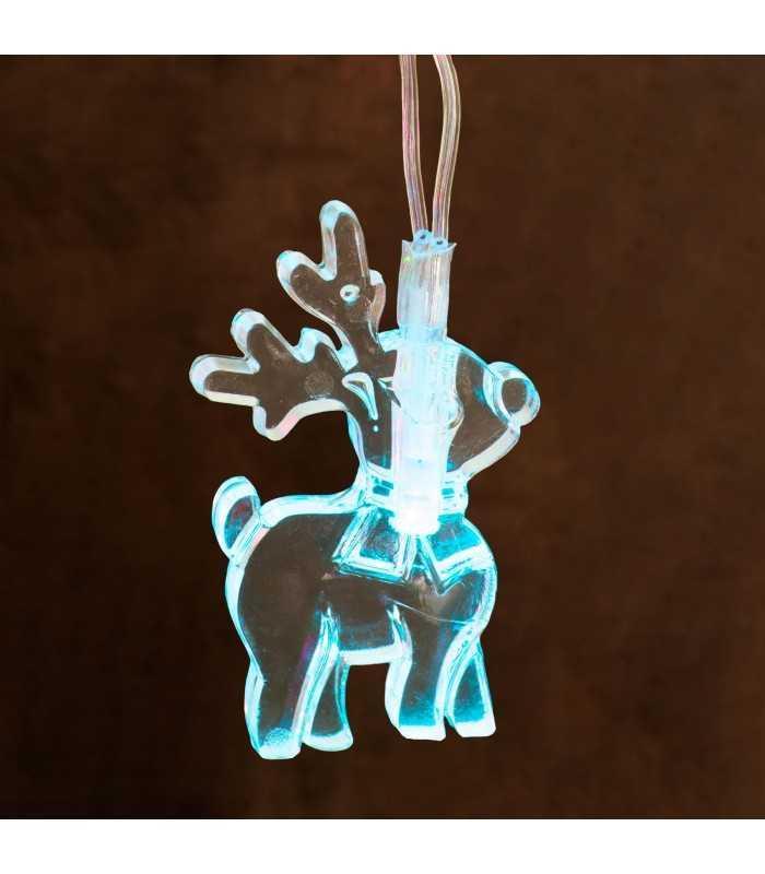 sir lumini 20 led reni multicolor pe baterii 2m phenom lighting technology 2