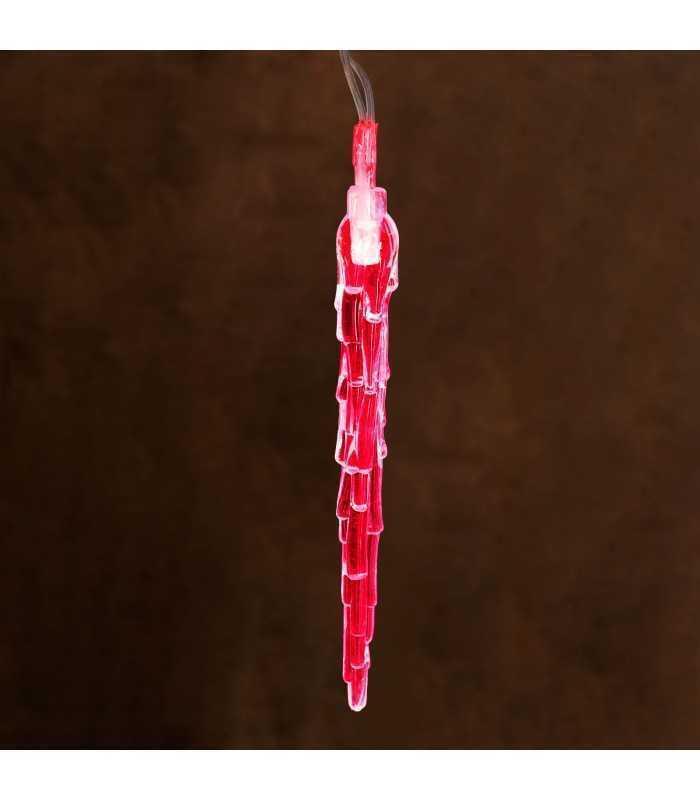 sir lumini 20 led turturi de gheata multicolor pe baterii 2m phenom lighting technology 2