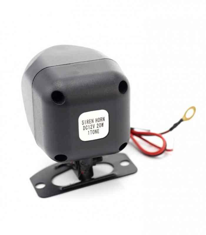 sirena auto cu un singur ton 20w 12v carguard sin003 2