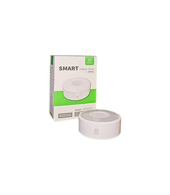 Sirena Smart Inteligenta De Interior Woox R7051 Zigbee 30