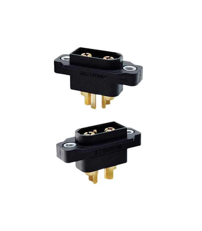 Soclu Alimentare Dc Xt60 Tata 3 Pin 21 Lipire Neagra 600v Amass Xt60ie M