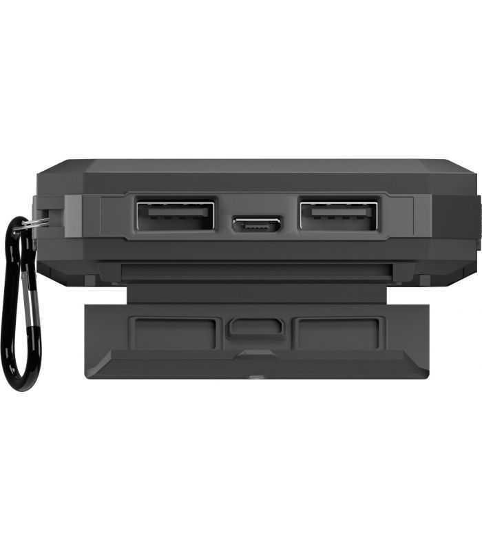 solar powerbank 8000mah cu lanterna led busola rezistent la socuri si apa goobay 7