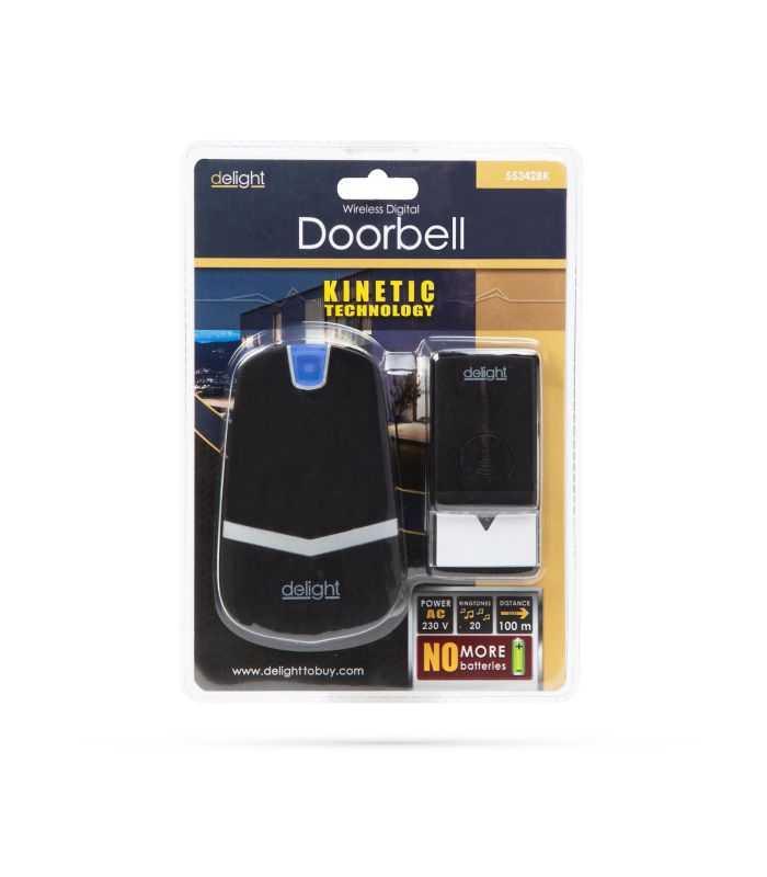 Sonerie digitala fara fir si fara baterie Kinetic delight 55342BK