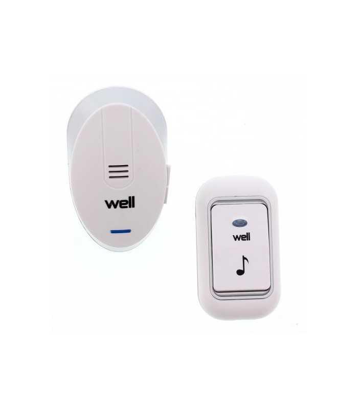 Sonerie fara fir 220V raza de acoperire 120m 32 tonuri muzicale Well