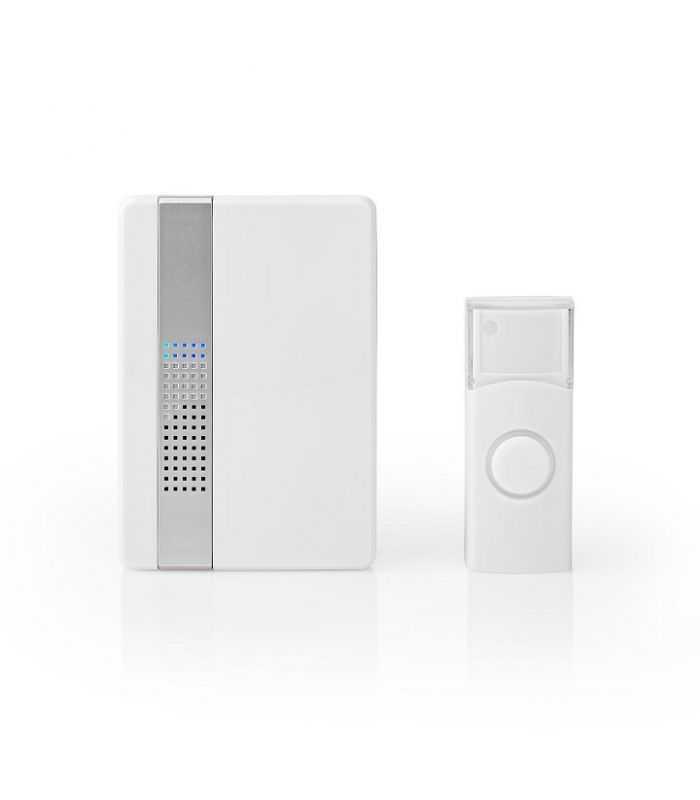 Sonerie Fara Fir 300m 36 Melodii 80db Ip44 Alb Nedis