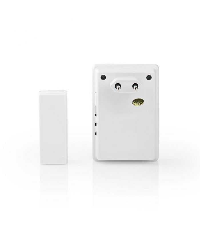 Sonerie Fara Fir 300m 36 Melodii 80db Ip44 Alb Nedis