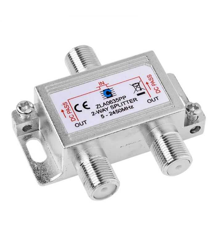 spliter 2 cai 5 2450mhz power pass cabletech zla0635pp 2