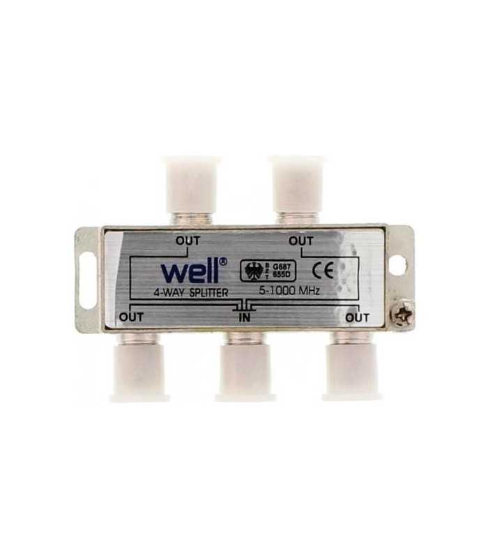 spliter catv 4 cai 1000mhz well 1