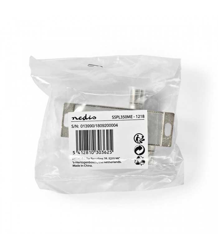 spliter f max 10 db frecventa 5 2400mhz 2 iesiri tap nedis 5