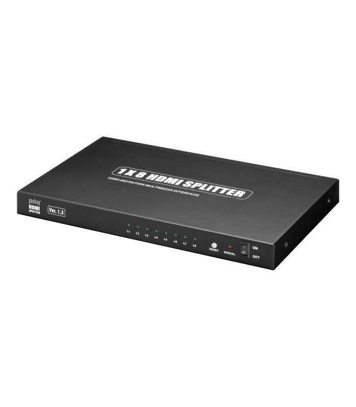 Splitter 1x HDMI intrare - 8x HDMI iesire 1920x1080/60Hz 6 Splitter 1x HDMI intrare - 8x HDMI iesire 1920x1080/60Hz