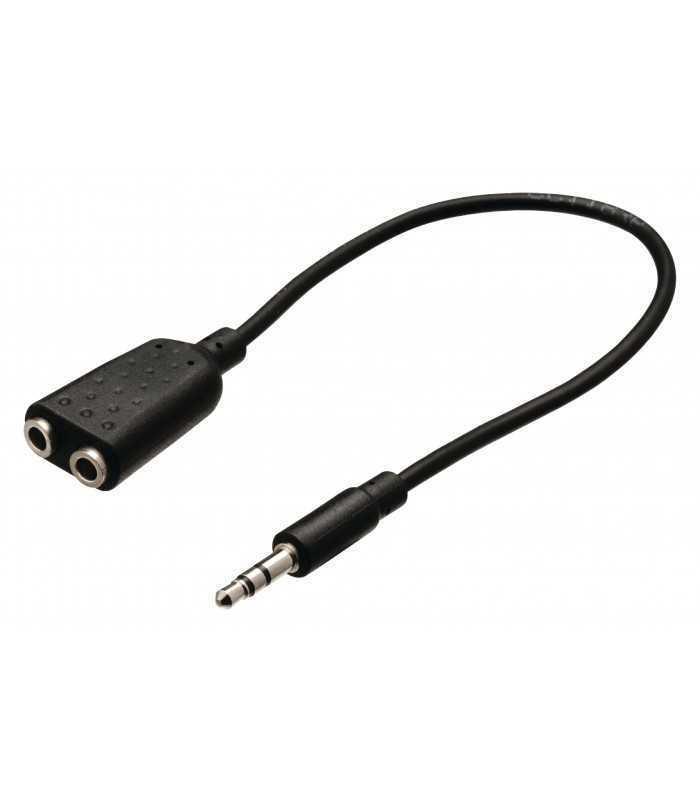 splitter adaptor jack 35 mm tata la 2x 35 mm mama 02m valueline 1