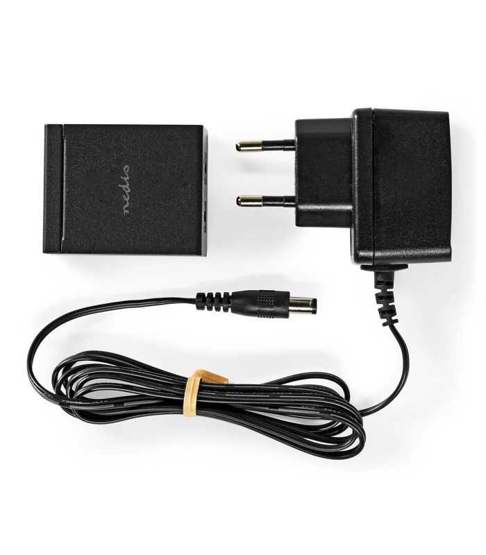 Splitter Audio 1x Toslink Mama La 2x Toslink Mama Negru Nedis Aspl2512bk