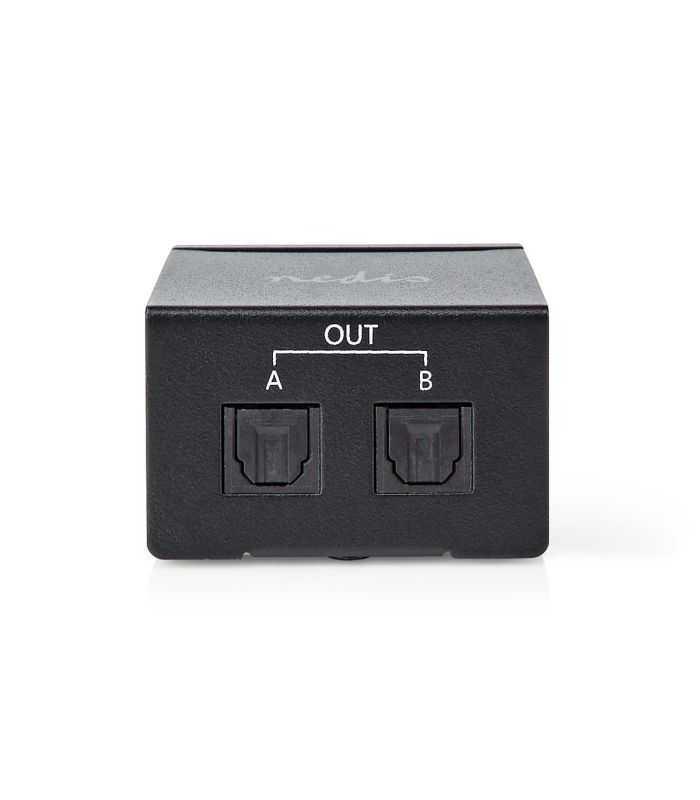 Splitter Audio 1x Toslink Mama La 2x Toslink Mama Negru Nedis Aspl2512bk