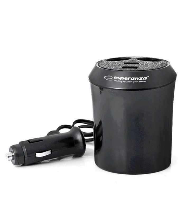 Splitter bricheta auto 2 porturi USB ESPERANZA