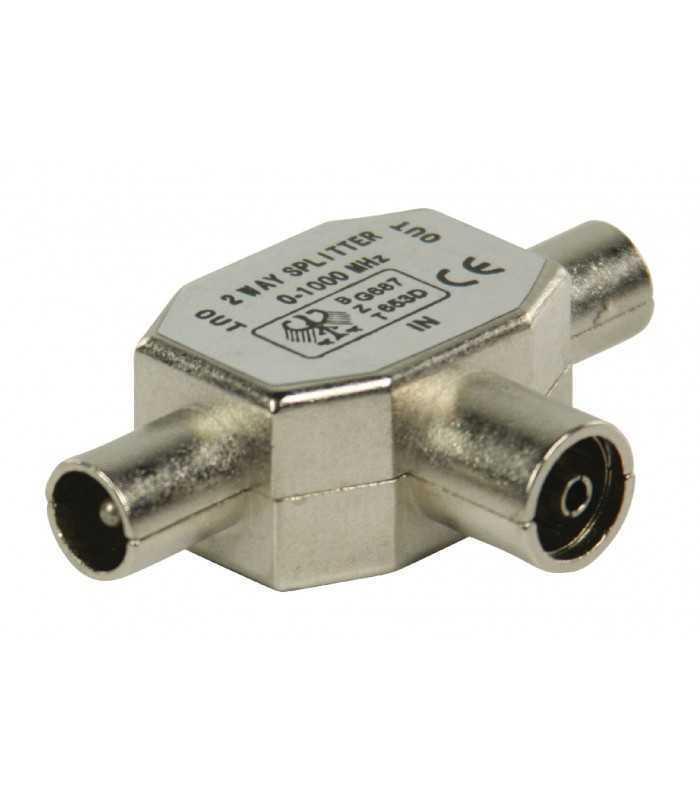 splitter coaxial t metalic coaxial mama 2x coaxial tata valueline 2