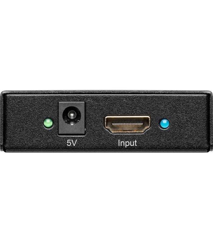 Splitter HDMI activ 1 intrare - 2 iesiri 4K GOOBAY 4 splitter hdmi activ 1 intrare 2 iesiri 4k goobay 1