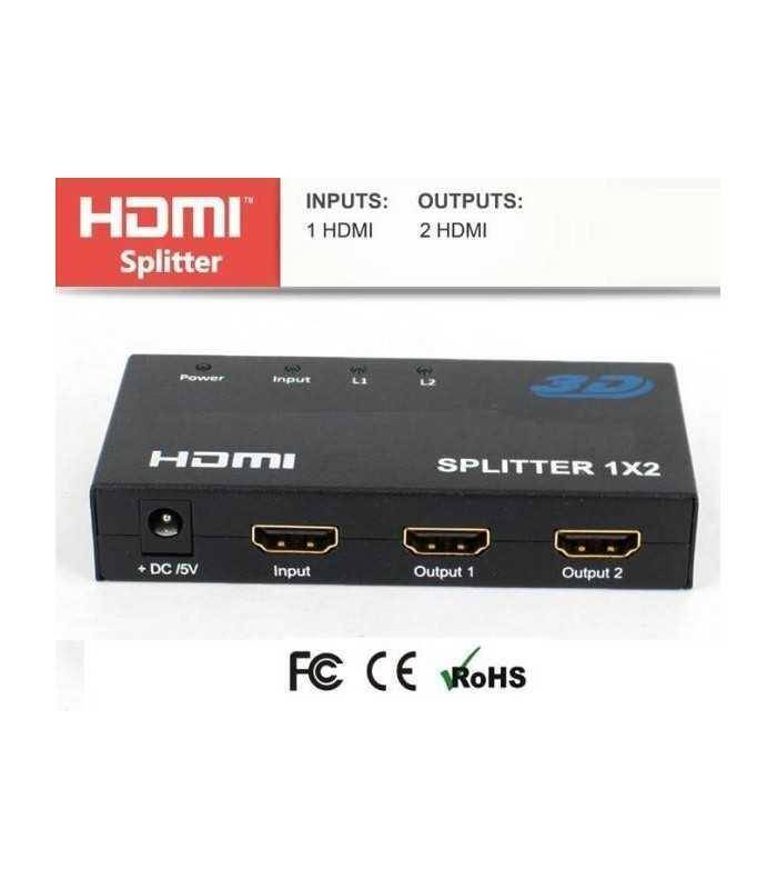 Splitter HDMI cu 2x HDMI iesire