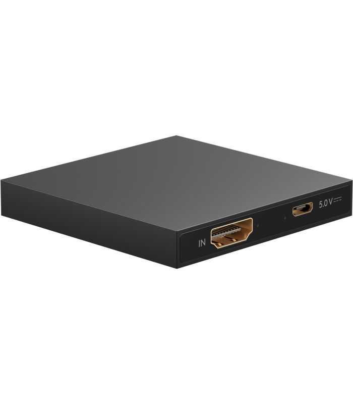 Splitter HDMI V1.4 1 intrare la 2 iesiri 4K30Hz 1080p60Hz Goobay 58480