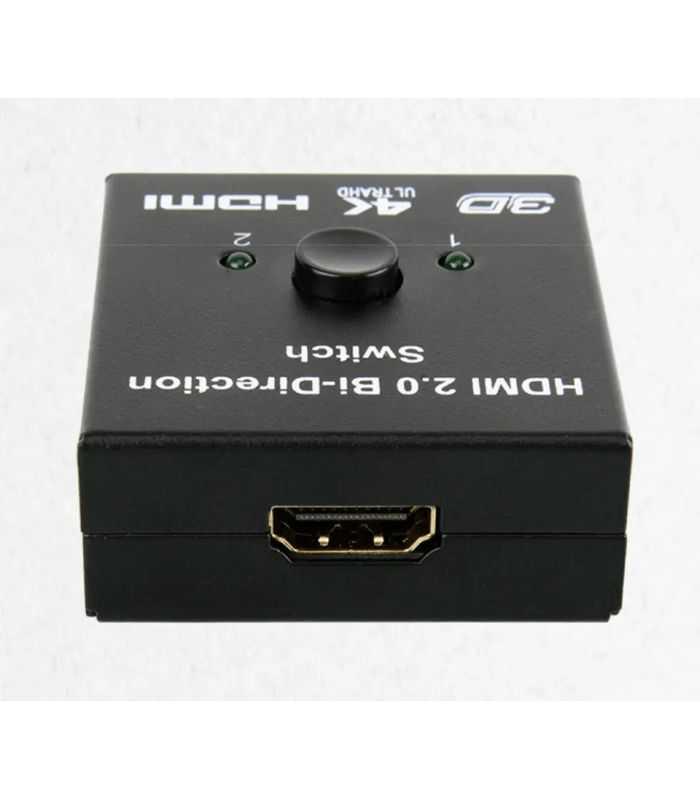 Splitter Switch Adaptor Hdmi Bidirectional 1x 2hdmi Sau 2x 1hdmi