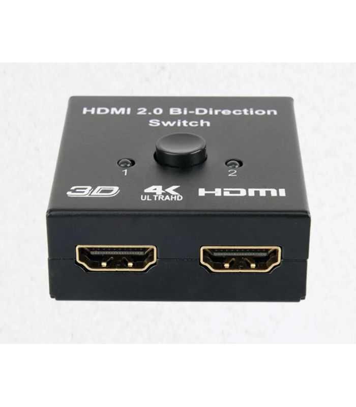 Splitter Switch Adaptor Hdmi Bidirectional 1x 2hdmi Sau 2x 1hdmi