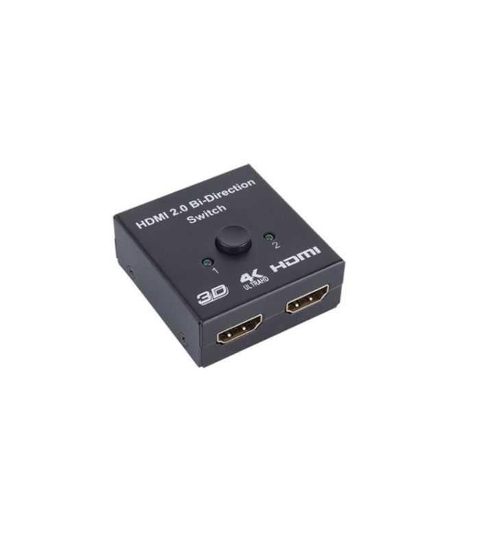 Splitter Switch Adaptor Hdmi Bidirectional 1x 2hdmi Sau 2x 1hdmi