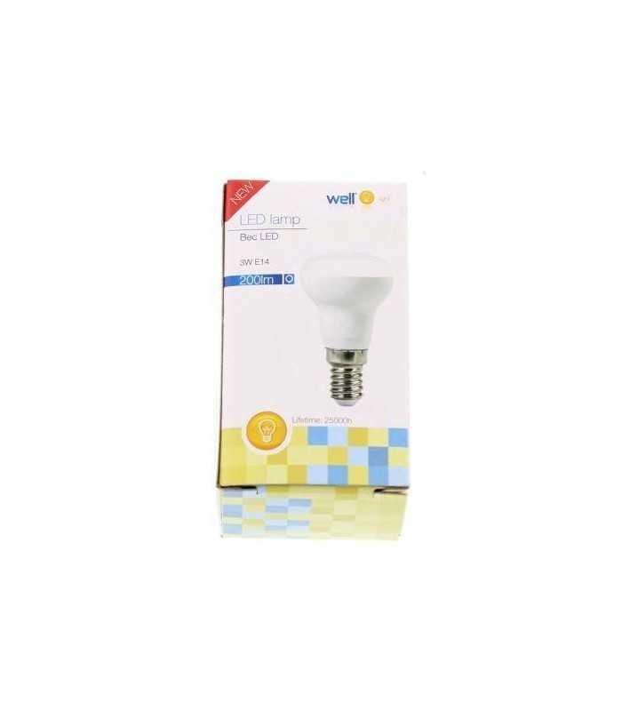 spot cu led r39 e14 3w 230v lumina calda supreme well 2