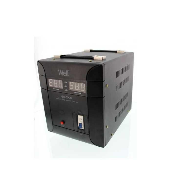 stabilizator automat de tensiune agile 3000va 2100w well 1