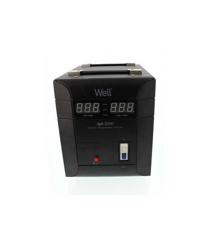 Stabilizator automat de tensiune Agile 3000VA/2100W Well