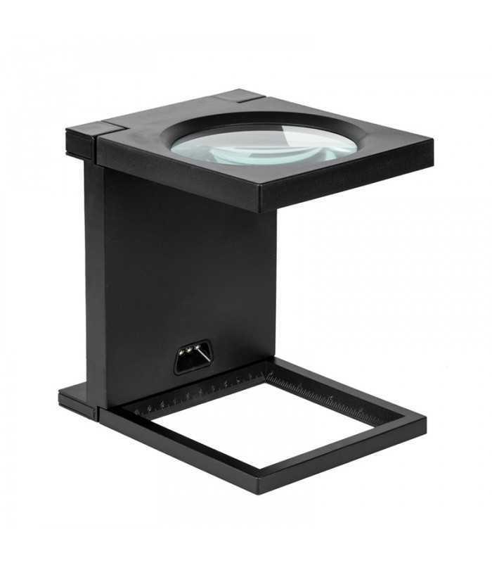 Stand cu lupa 108mm 2.5D 3x LED
