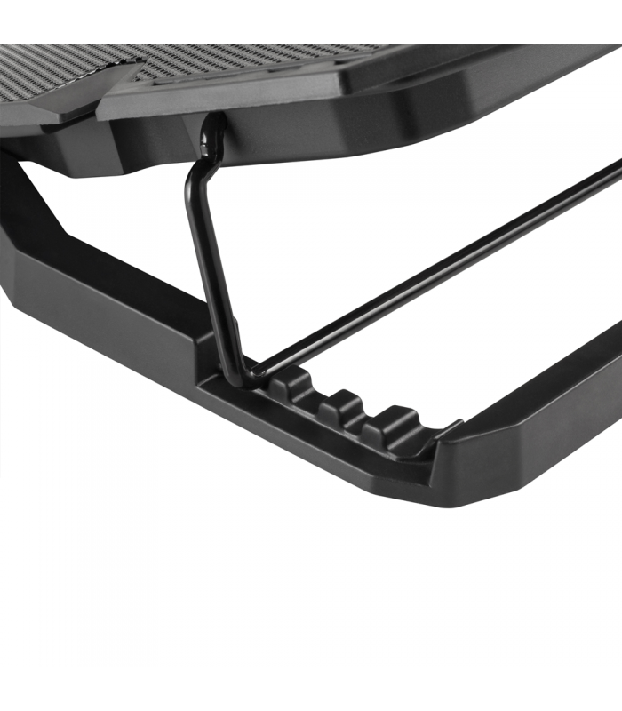 stand cu sistem de racire pentru notebook gaming 5 ventilatoare si ecran lcd ngs 3