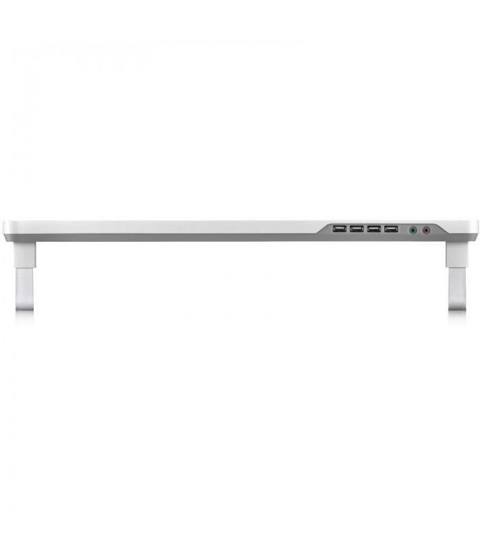 stand monitor alb cu gri deepcool m desk f1 3