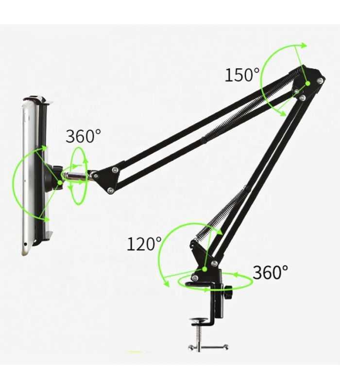 stand pentru tableta cu brat dublu 3333cm 1