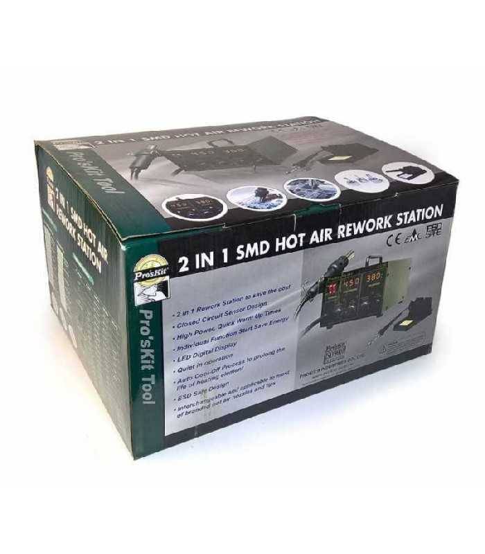 statie de lipit smd 2 in 1 cu aer cald ss 989b proskit 5