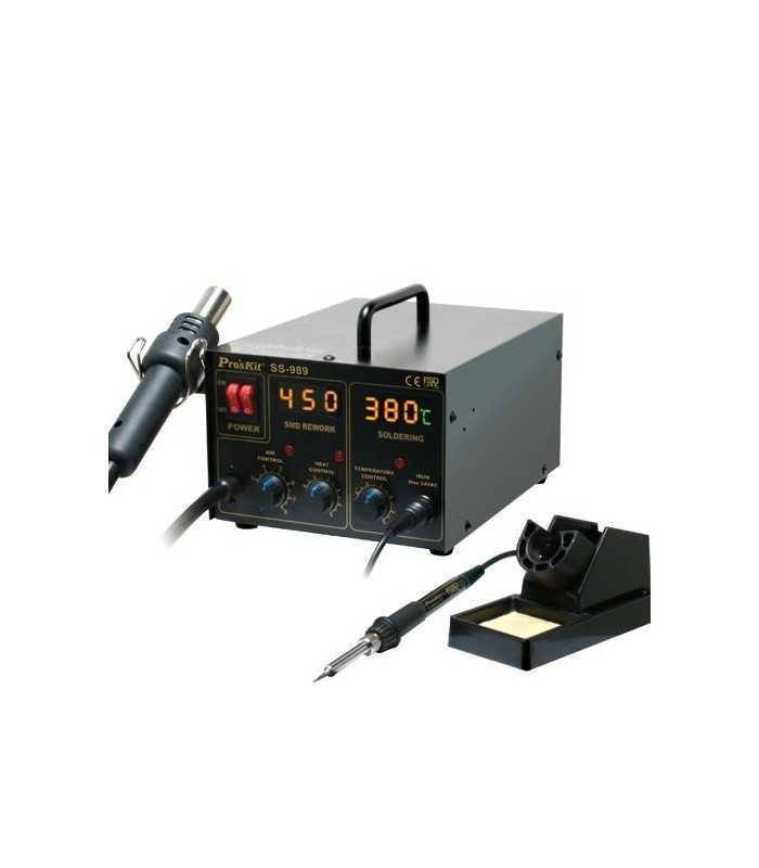 statie de lipit smd 2 in 1 cu aer cald ss 989b proskit 7