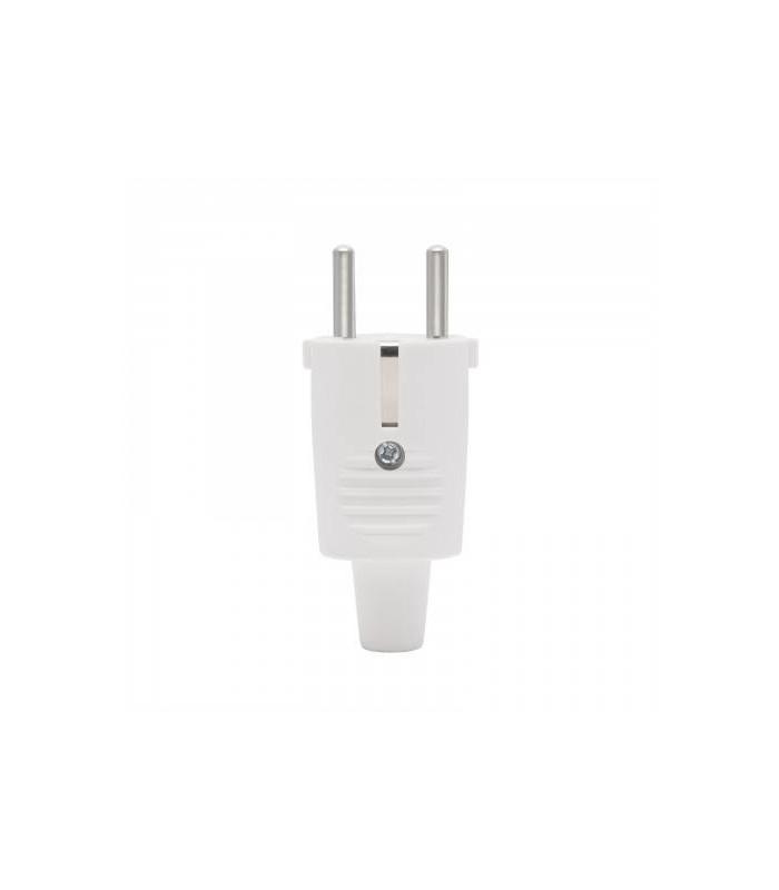 stecher 250v 50hz 16a schuko tata alb 2