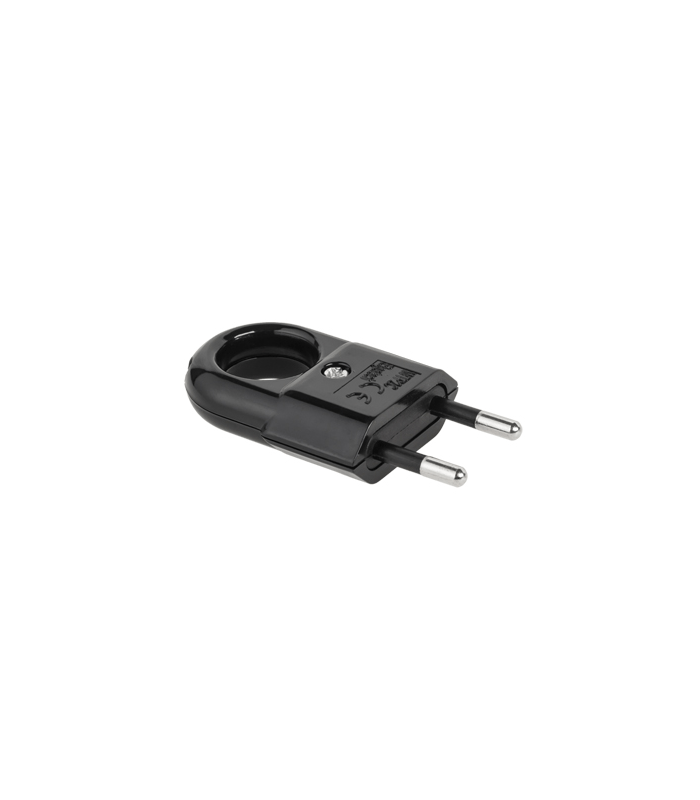 Stecher plat Euro negru Elgotech