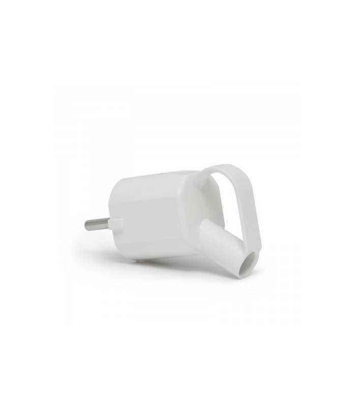 stecher schuko 250v 16a alb cu inel de prindere 1