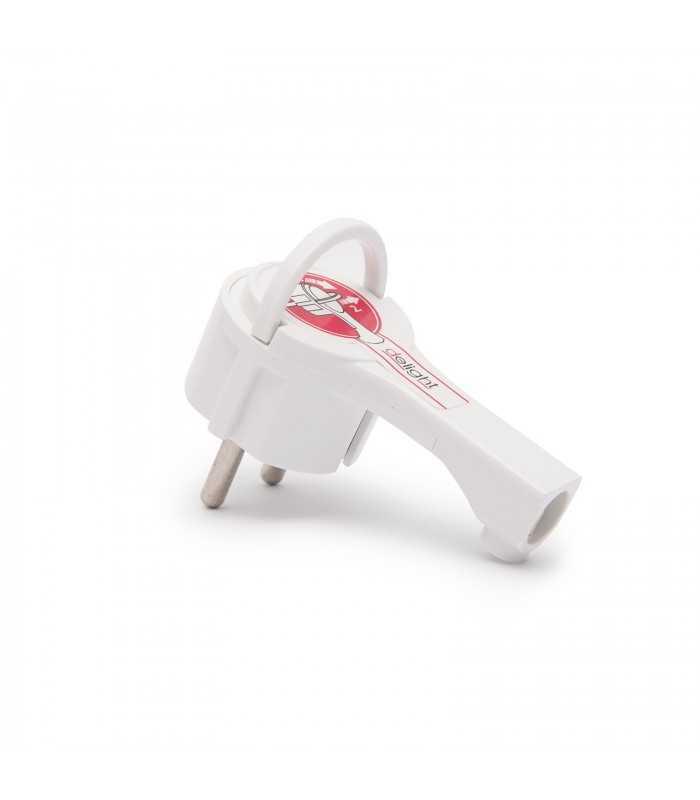 Stecher SCHUKO tata 250V 50Hz 16A alb 90 grade delight