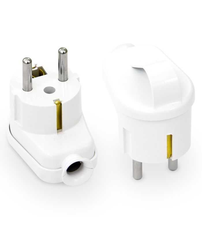 Stecher Shuko Iesire Laterala Alb Cu Inel Prindere Wt 16u Z We Plastrol