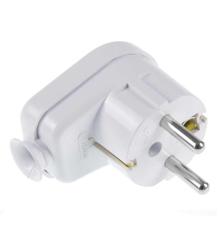 Stecher Shuko Iesire Laterala Alb Cu Martor Led Wt 16u S We Plastrol