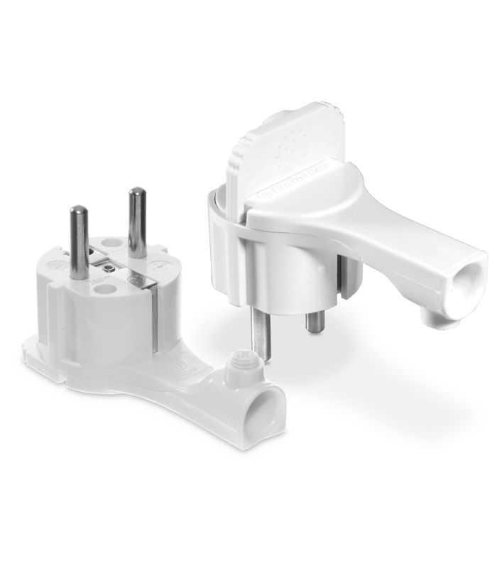 Stecher Shuko Iesire Laterala Alb Cu Prindere Wt 16up We Plastrol