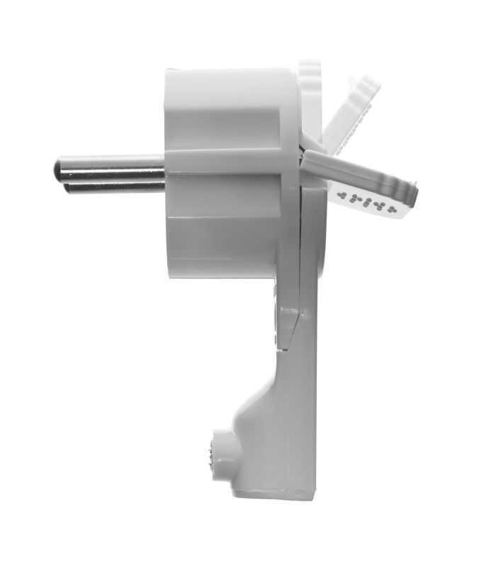 Stecher Shuko Iesire Laterala Alb Cu Prindere Wt 16up We Plastrol